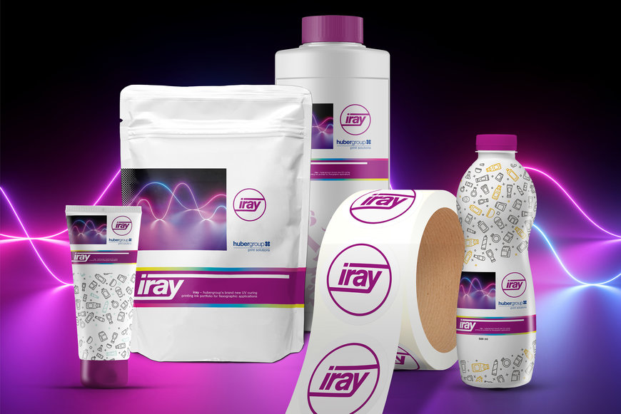 hubergroup Print Solutions rilancia il portafoglio di prodotti flesso- grafici UV con il marchio iray®
